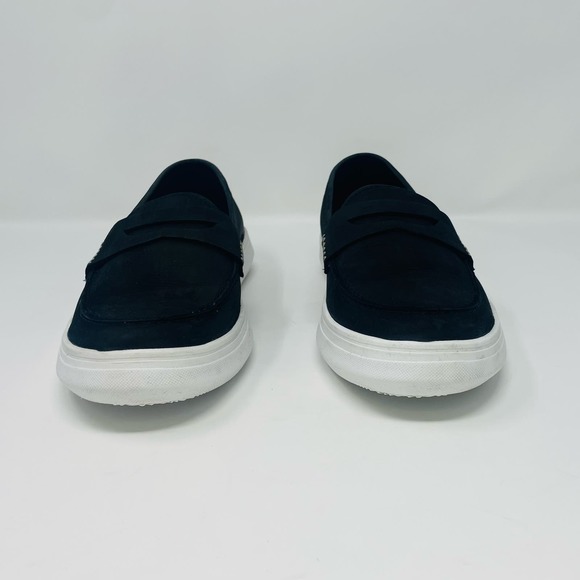 Patina Portland Leather-Boardwalk Penny Loafer in Shadow Black-Size 11 - Picture 8 of 15